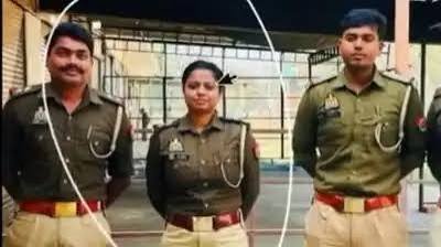 मेरठ में महिला दरोगा निलंबित, वायरल वीडियो की जांच images (2)