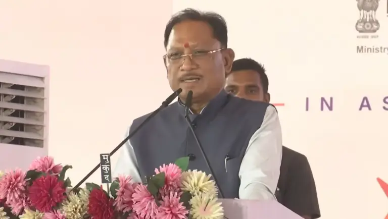 ‘डेढ़ साल में साढ़े आठ लाख करोड़ का निवेश’, इंडस्ट्रियल फेयर में शामिल हुए सीएम साय raipur 8 1 768x434