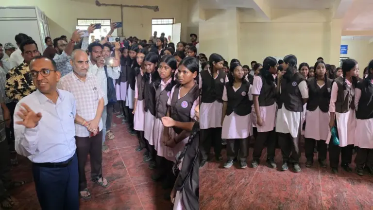 सरगुजा में जेन अल्फा का अनोखा विरोध! 30 KM चलकर कलेक्टर पहुंचीं एकलव्य स्कूल की छात्राएं webp 3 768x432