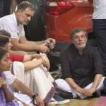 rahul gandhi protest